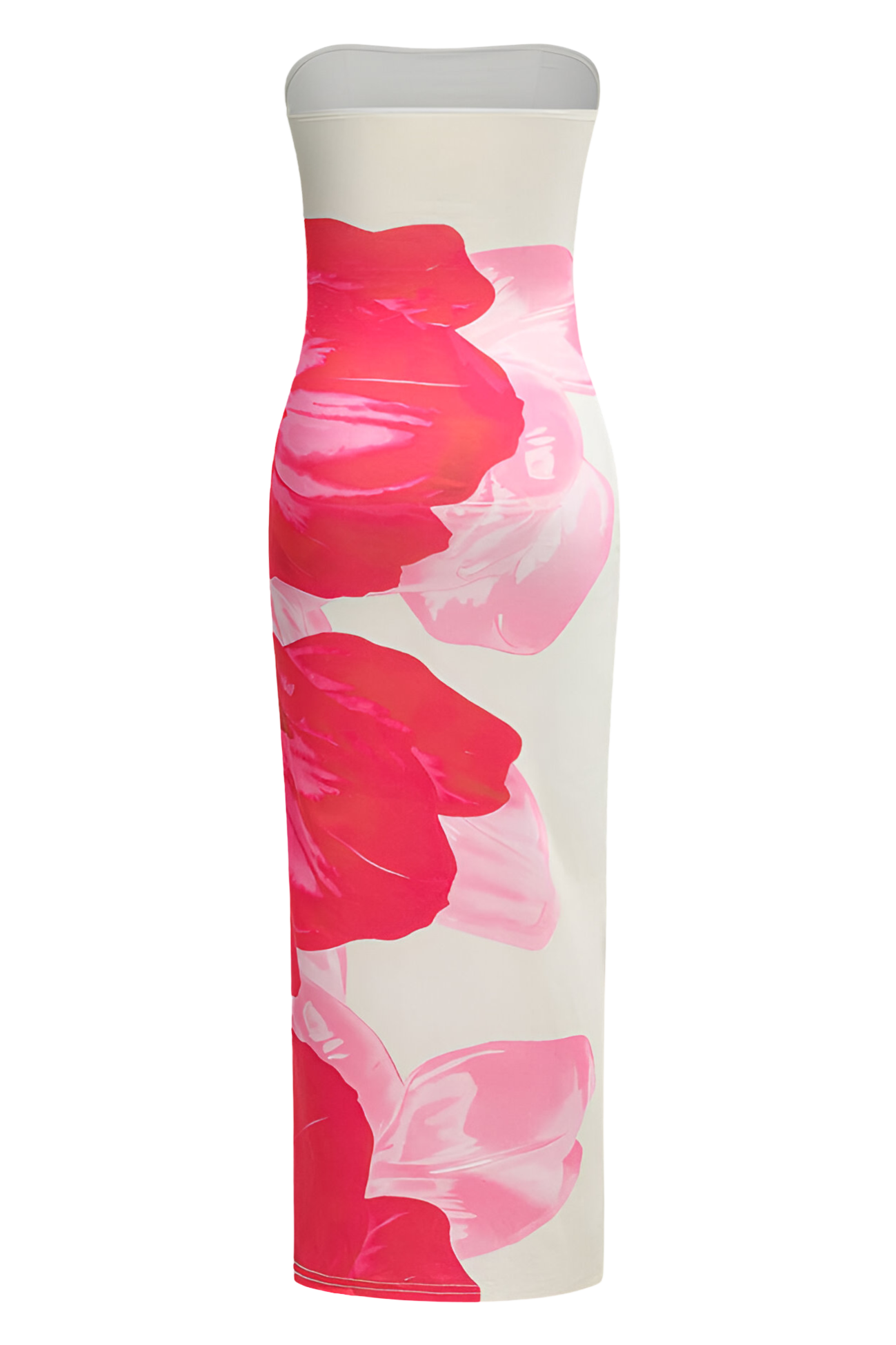 Mira™ - Vit Klänning