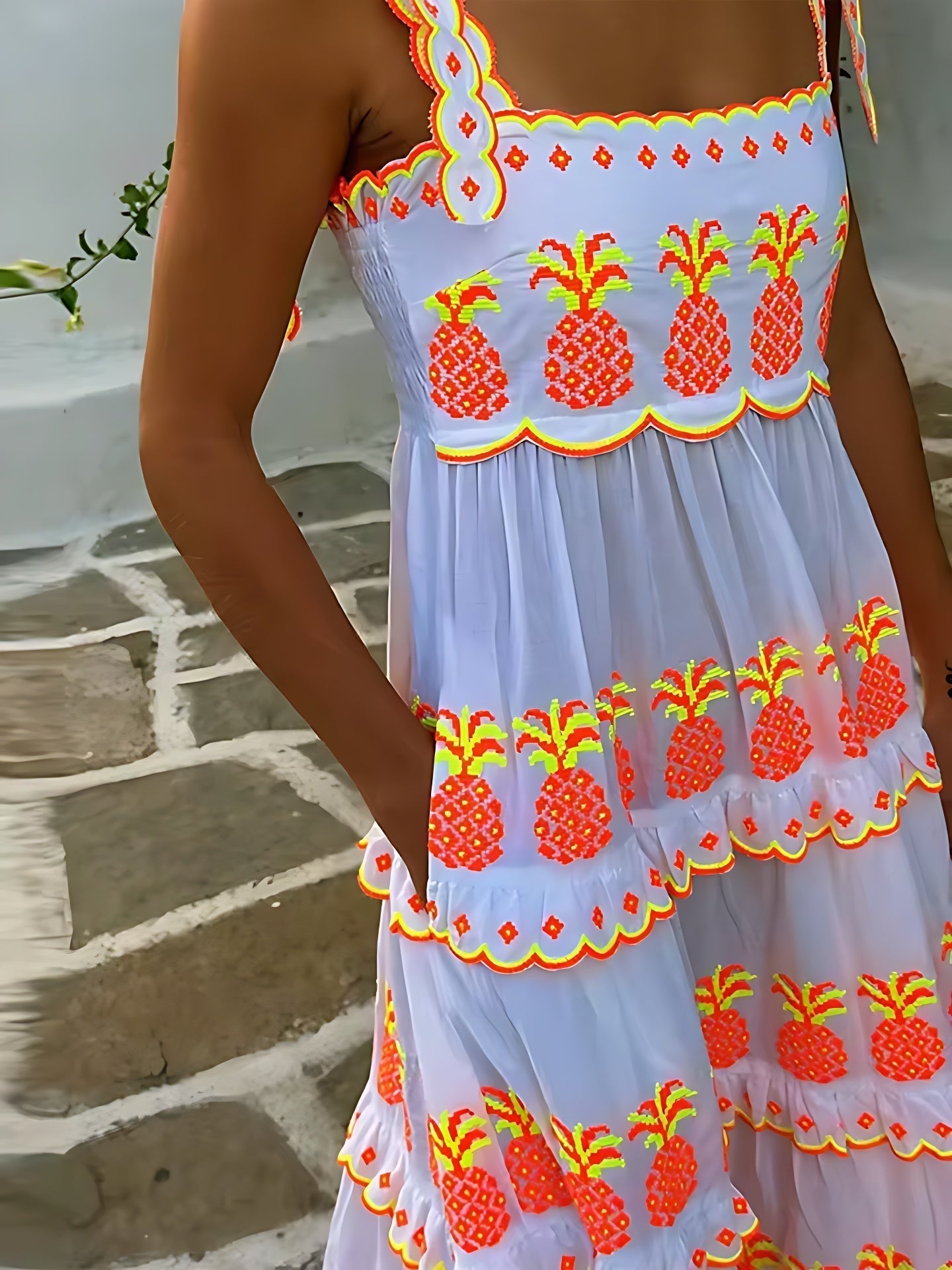 Mira™ - Morgonklänning Pinnea