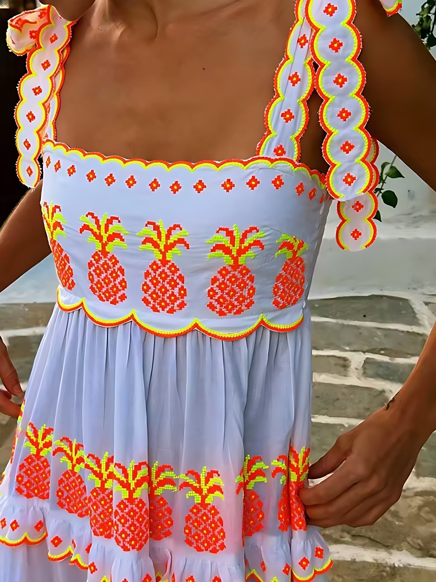 Mira™ - Morgonklänning Pinnea