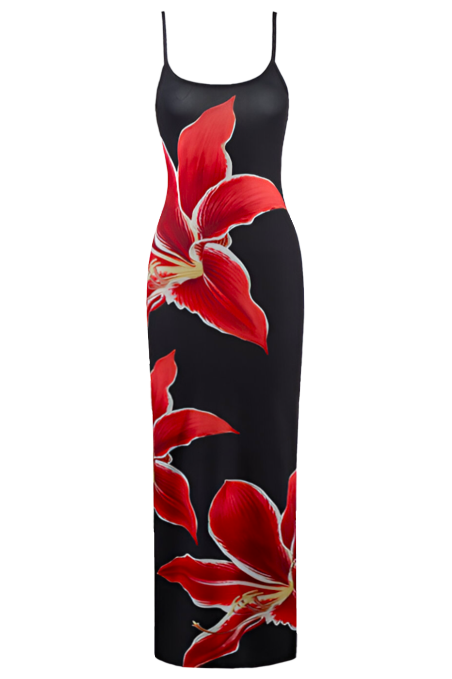 Mira™ - Svart Klänning Leocadia