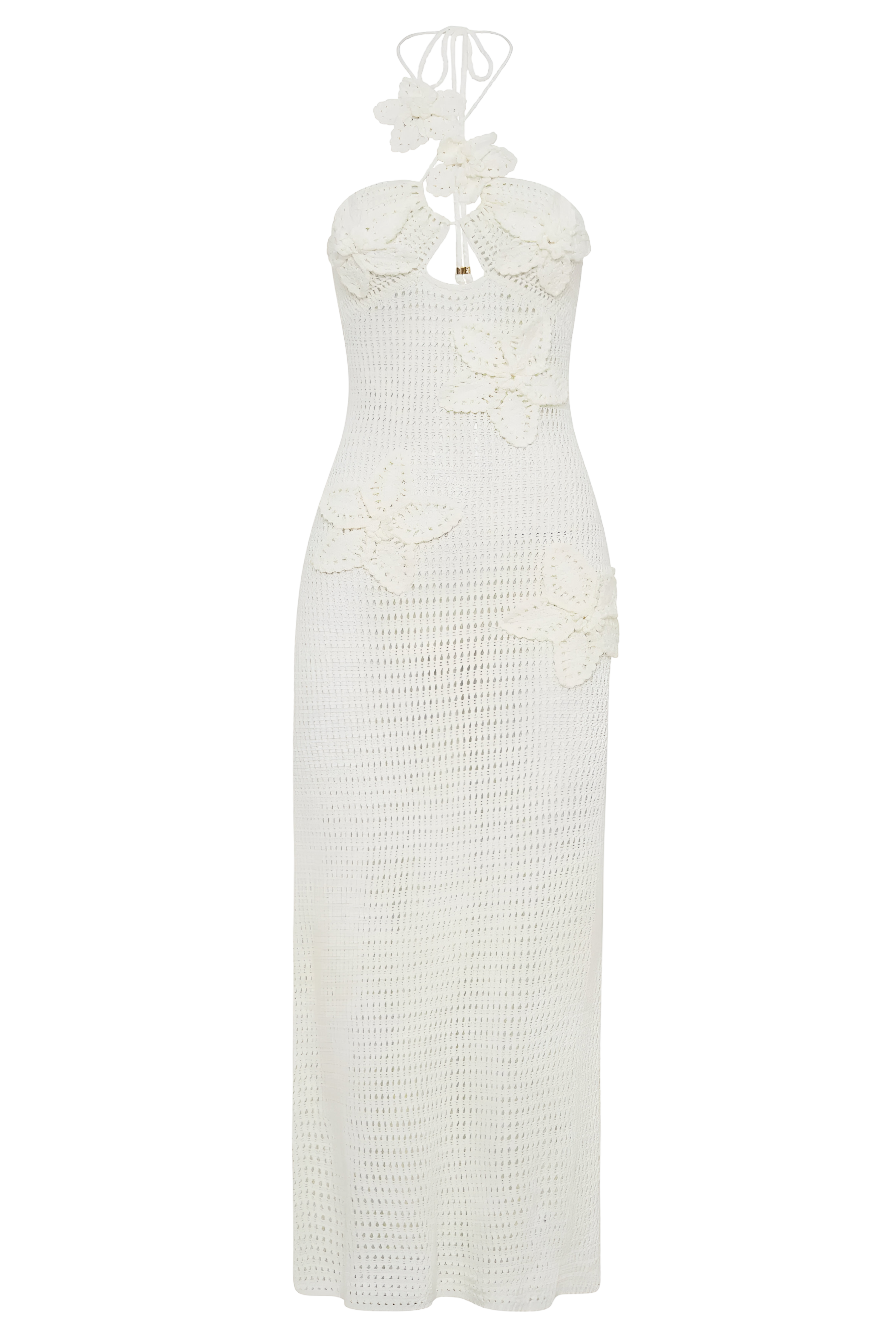 Mira™ - Vit klänning Carae