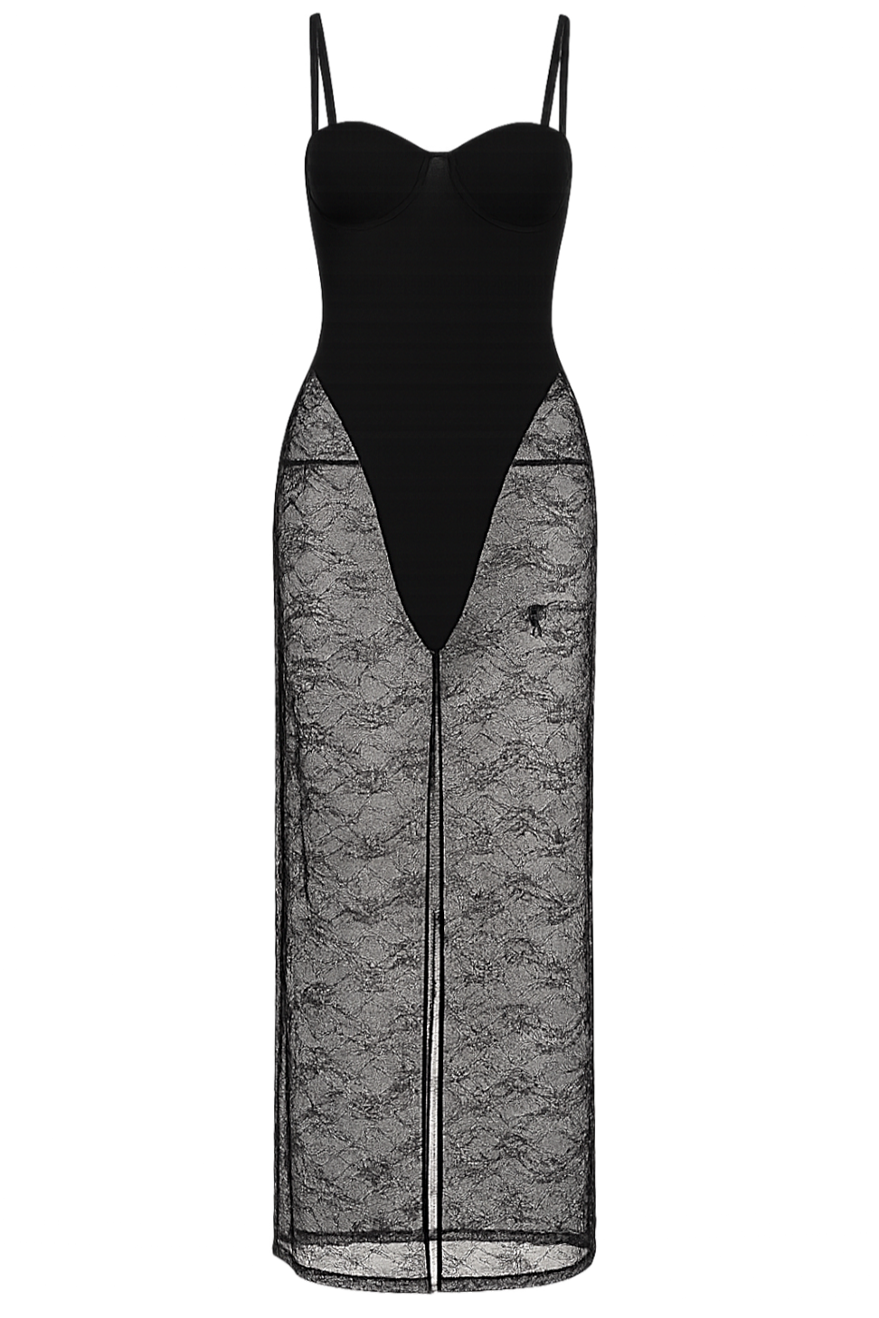 Mira™ - Svart Klänning Ninore