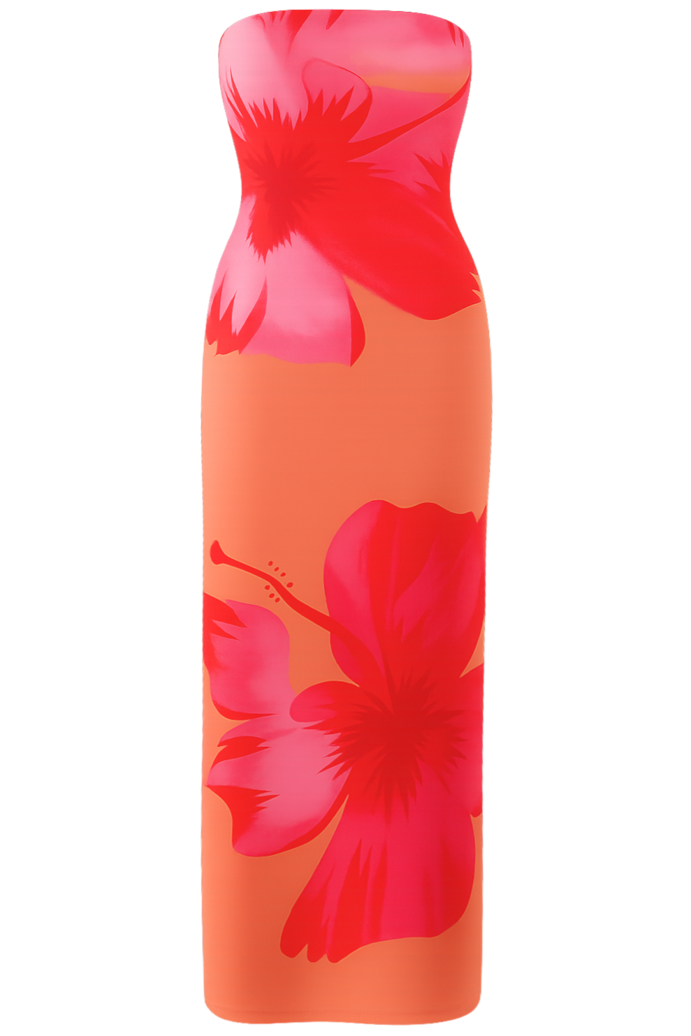 Mira™ - Orange Amara Klänning